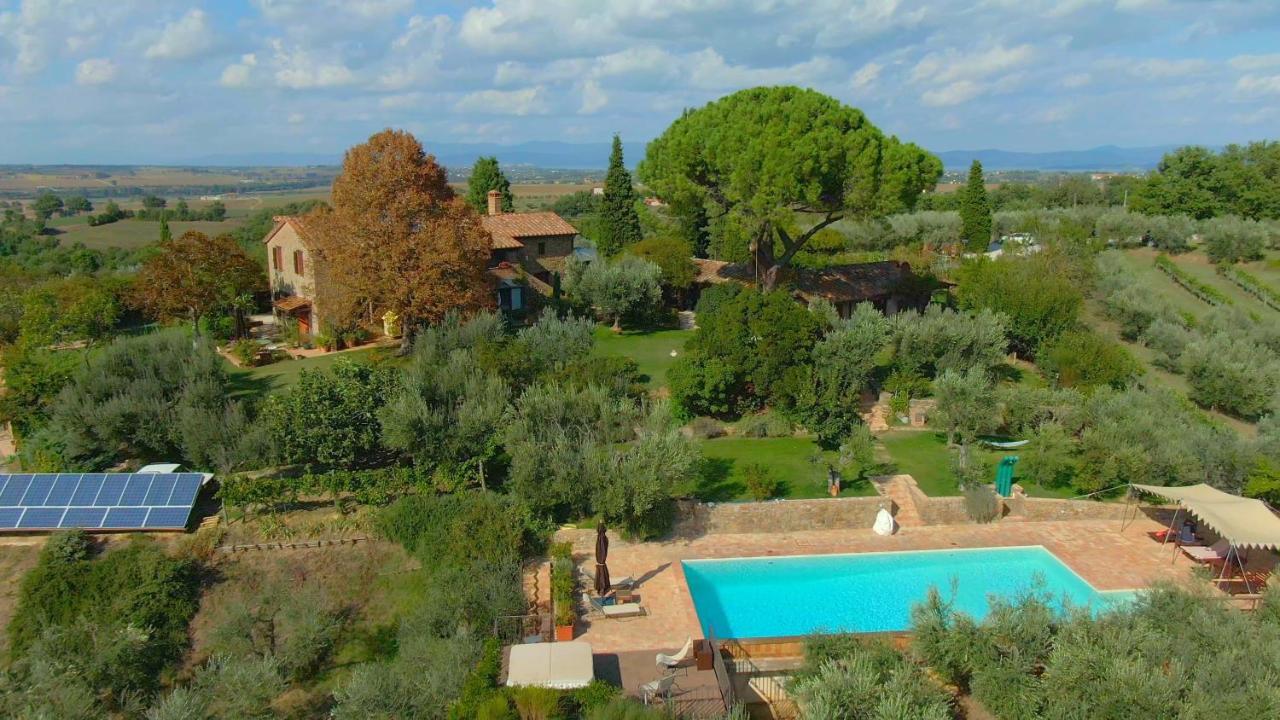Fontanaro Farm And Culinary School Paciano Exterior foto